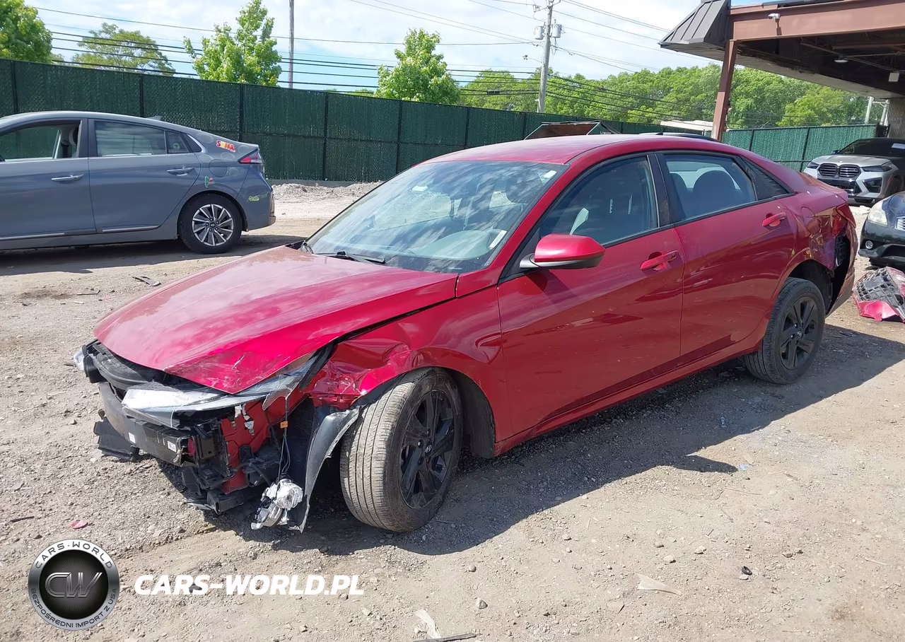2023 Hyundai Elantra Sel VIN:KMHLM4AG3PU564695 - 2