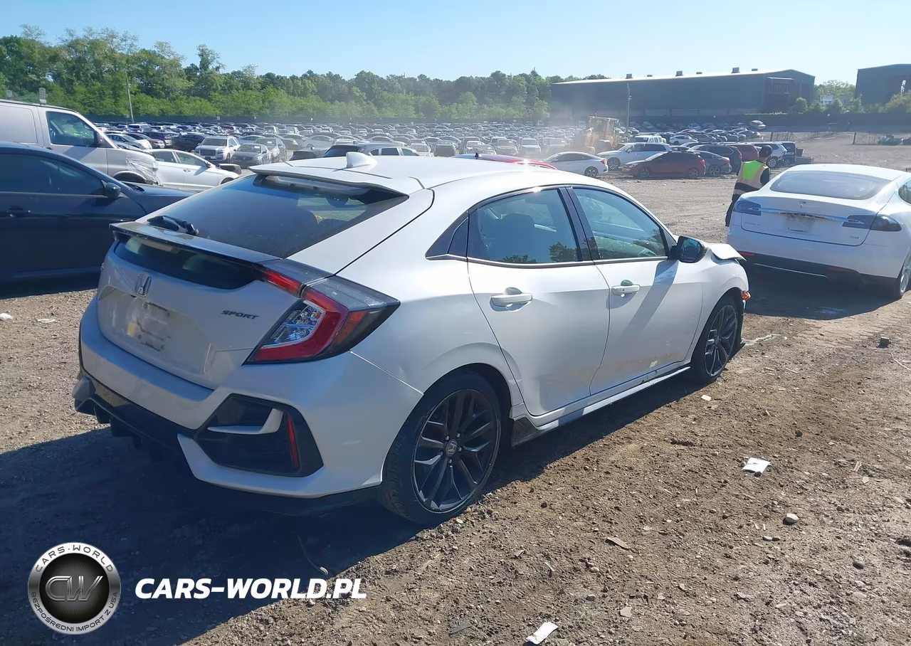 2020 Honda Civic Sport VIN:SHHFK7H44LU408798 - 4