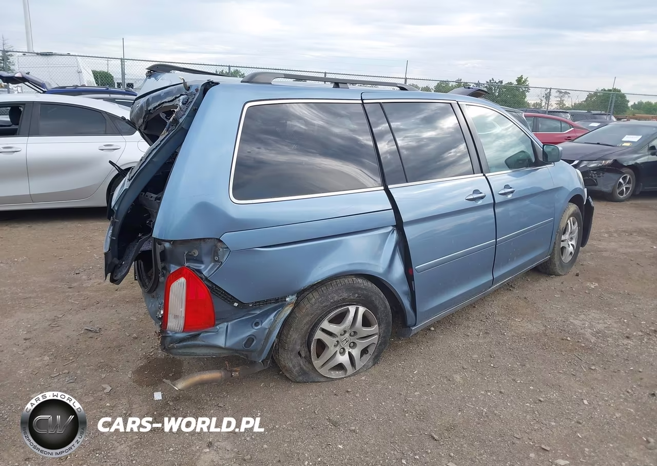 2006 Honda Odyssey Ex-L VIN:5FNRL38726B046411 - 4