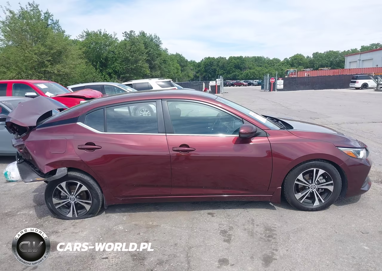 2020 Nissan Sentra Sv Xtronic Cvt VIN:3N1AB8CV5LY295615 - 14