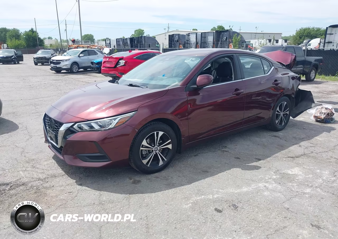 2020 Nissan Sentra Sv Xtronic Cvt VIN:3N1AB8CV5LY295615 - 2