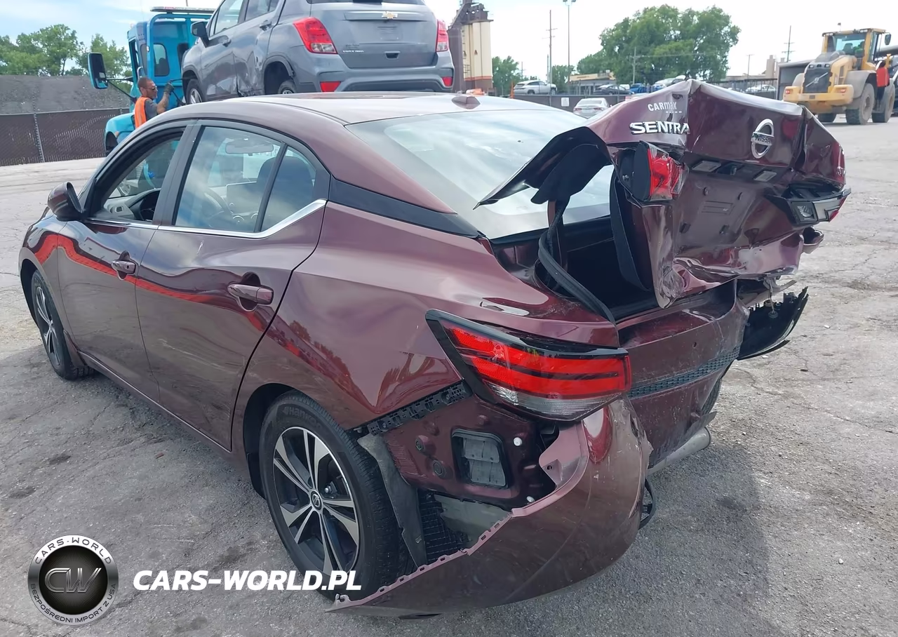 2020 Nissan Sentra Sv Xtronic Cvt VIN:3N1AB8CV5LY295615 - 3