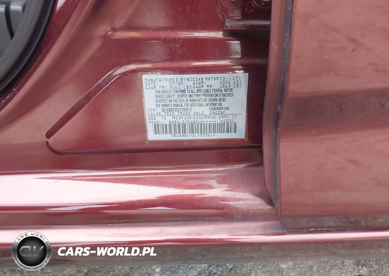 2020 Nissan Sentra Sv Xtronic Cvt VIN:3N1AB8CV5LY295615 - 9