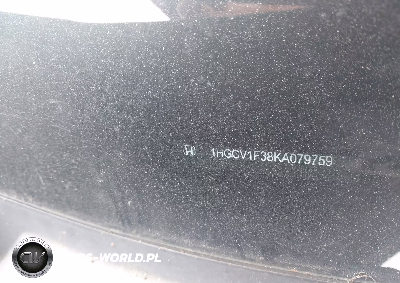 2019 Honda Accord Sport VIN:1HGCV1F38KA079759 - 9