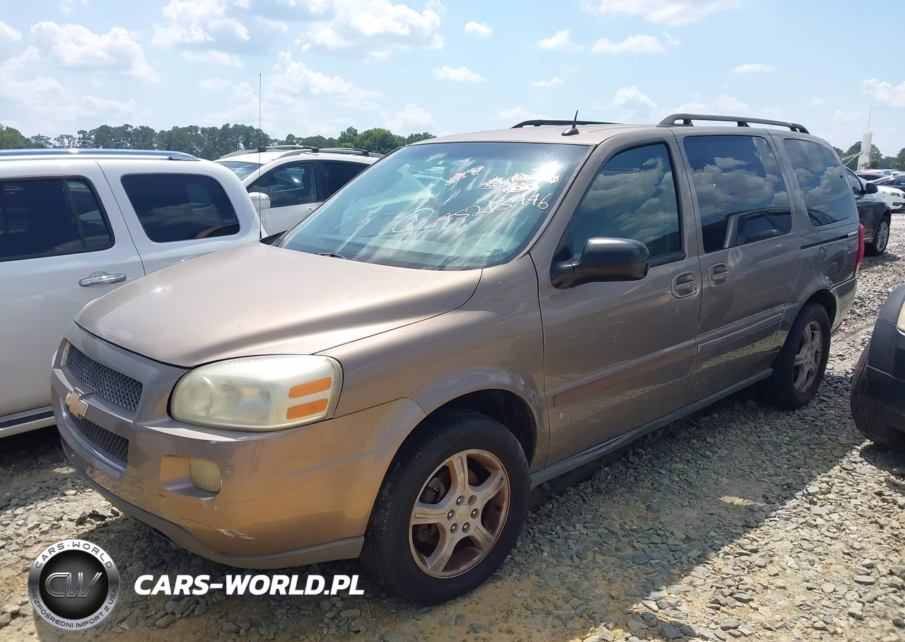 2006 Chevrolet Uplander Lt VIN:1GNDV33L26D127495 - 2