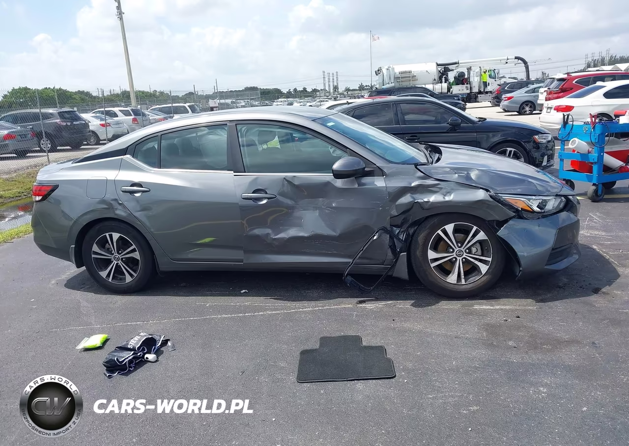 2022 Nissan Sentra Sv Xtronic Cvt VIN:3N1AB8CV9NY291425 - 13