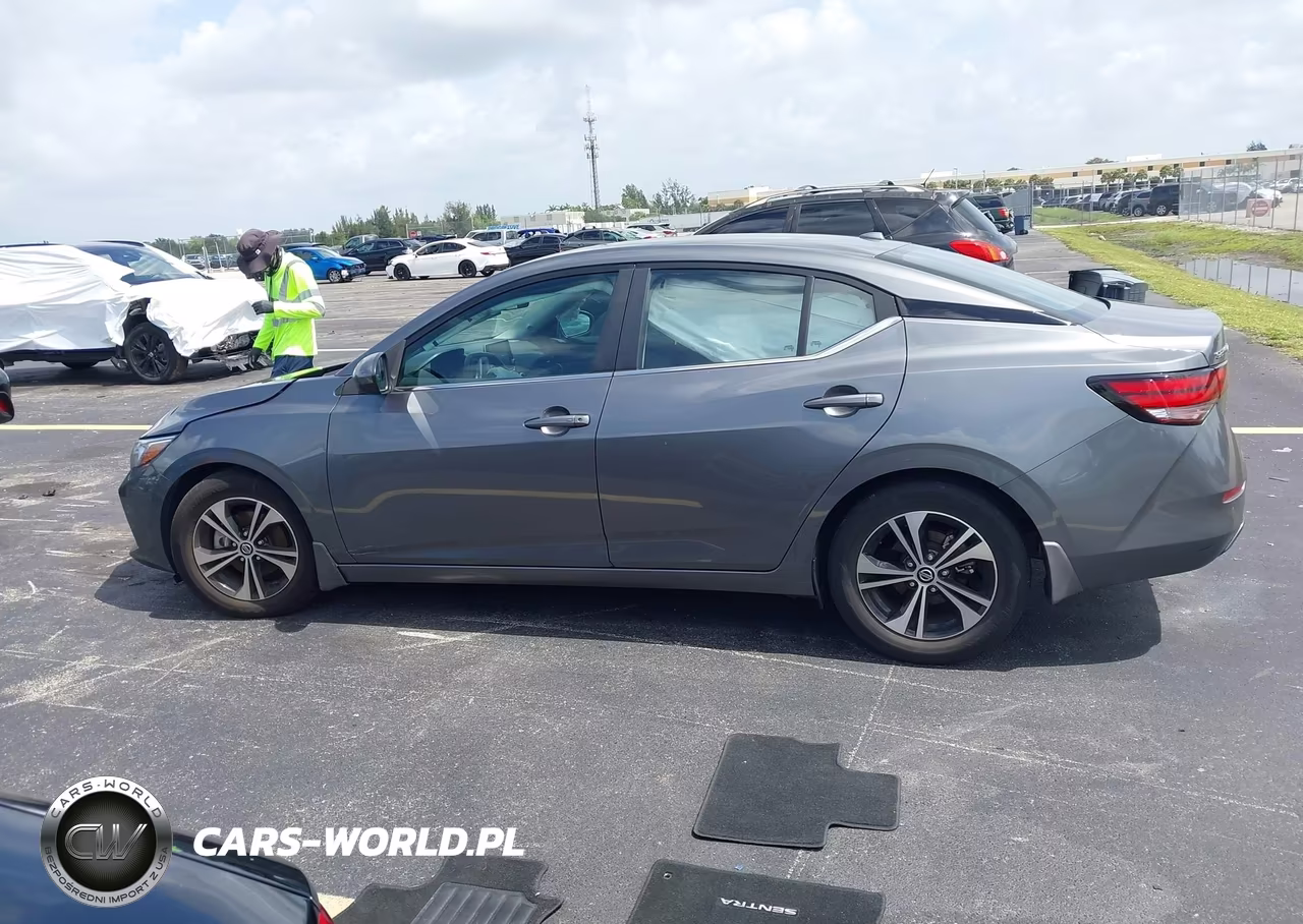 2022 Nissan Sentra Sv Xtronic Cvt VIN:3N1AB8CV9NY291425 - 14