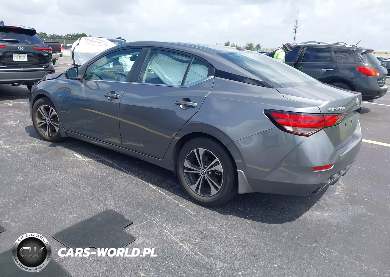 2022 Nissan Sentra Sv Xtronic Cvt VIN:3N1AB8CV9NY291425 - 3
