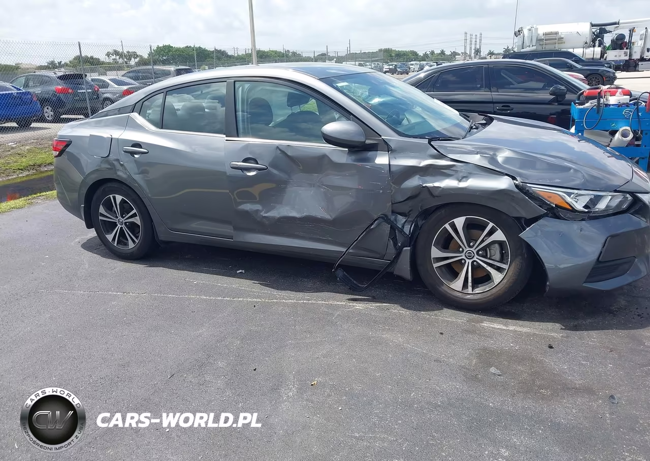 2022 Nissan Sentra Sv Xtronic Cvt VIN:3N1AB8CV9NY291425 - 6