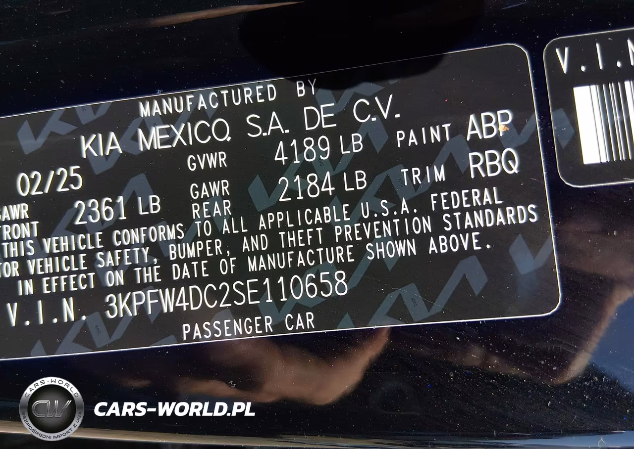 2025 Kia K4 Gt-Line Turbo VIN:3KPFW4DC2SE110658 - 9