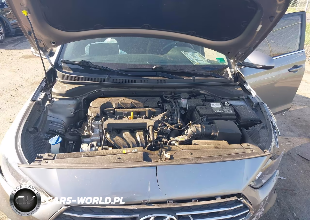 2021 Hyundai Accent Sel VIN:3KPC24A6XME135033 - 10