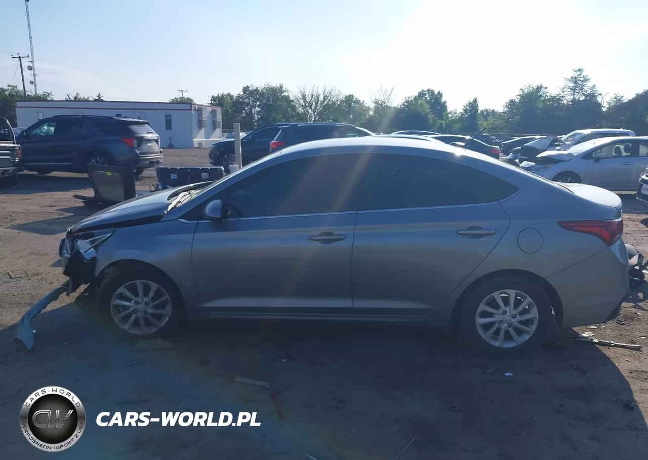 2021 Hyundai Accent Sel VIN:3KPC24A6XME135033 - 14