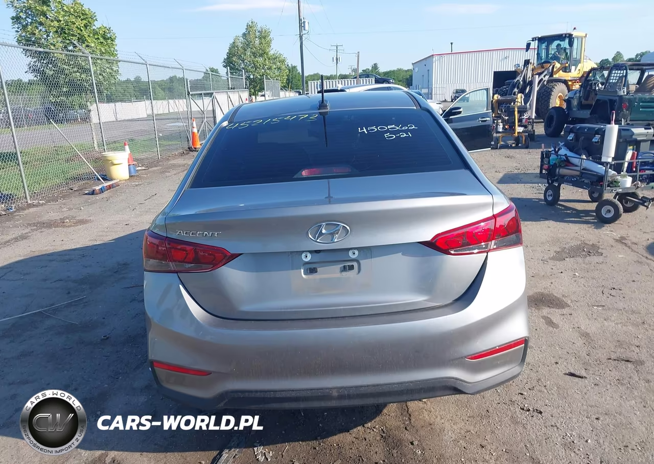 2021 Hyundai Accent Sel VIN:3KPC24A6XME135033 - 16