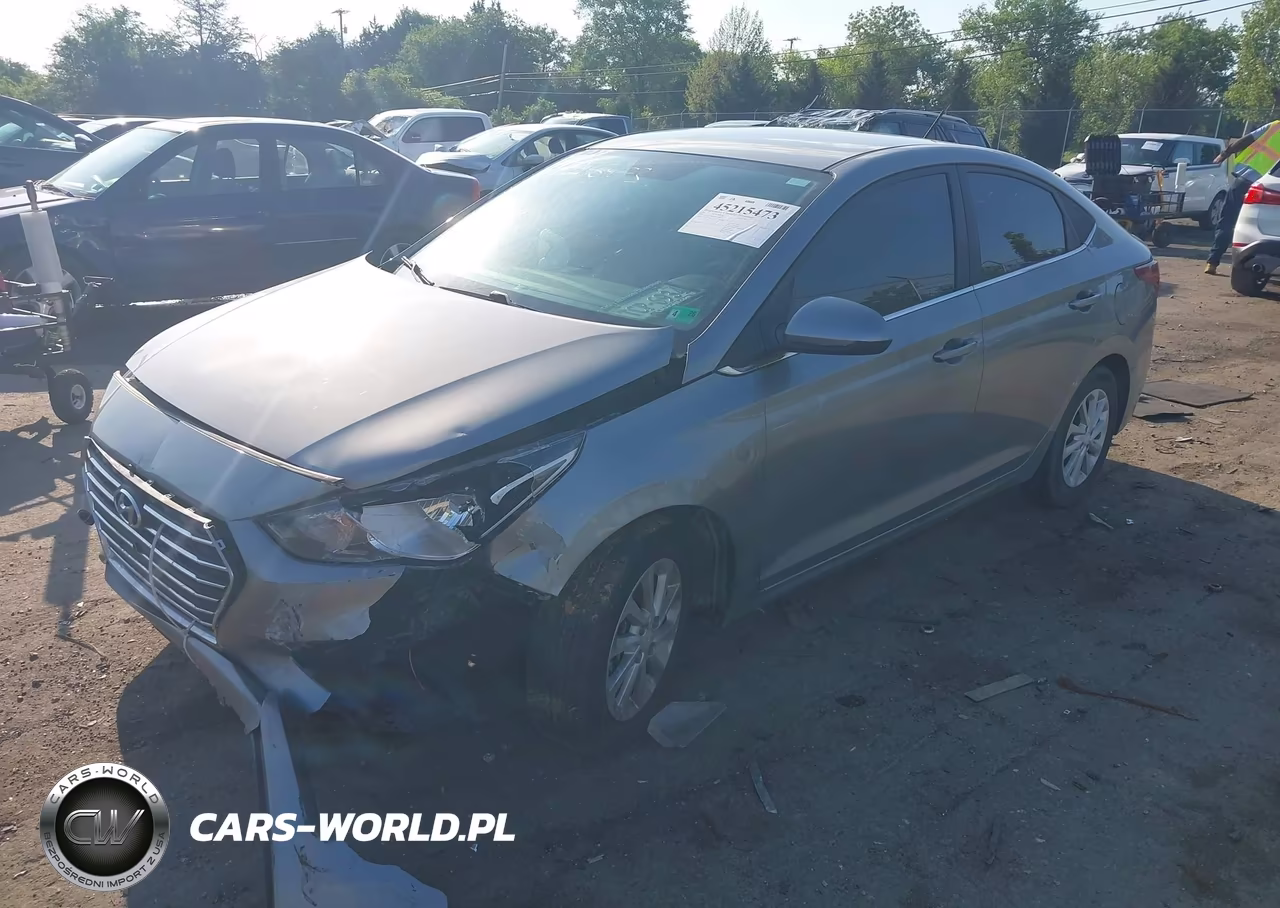 2021 Hyundai Accent Sel VIN:3KPC24A6XME135033 - 2