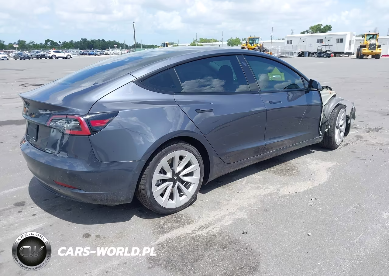 2022 Tesla Model 3 Rear-Wheel Drive VIN:5YJ3E1EA5NF303645 - 4