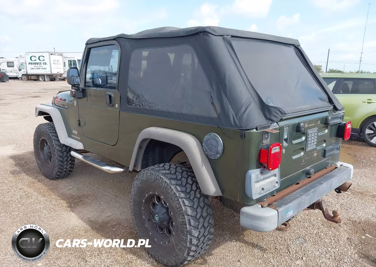 2006 Jeep Wrangler Unlimited VIN:1J4FA44S16P788209 - 3
