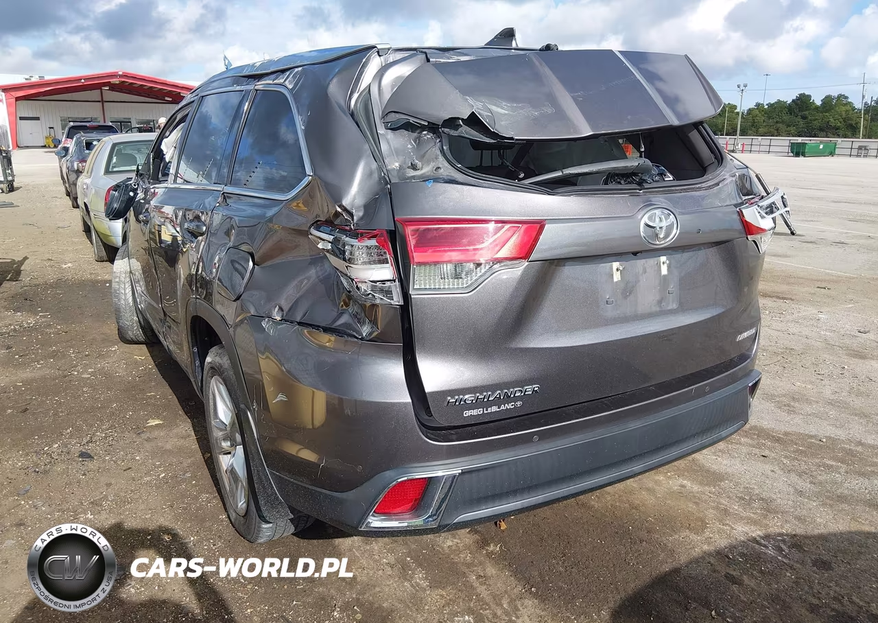2019 Toyota Highlander Limited VIN:5TDYZRFH5KS306850 - 3