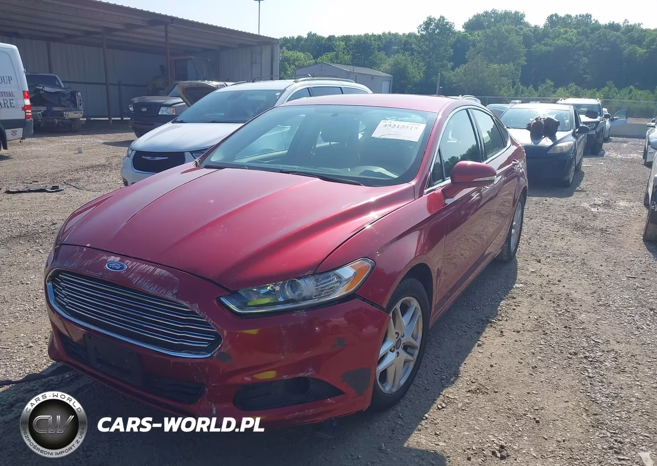 2014 Ford Fusion Se VIN:3FA6P0HDXER176015 - 2