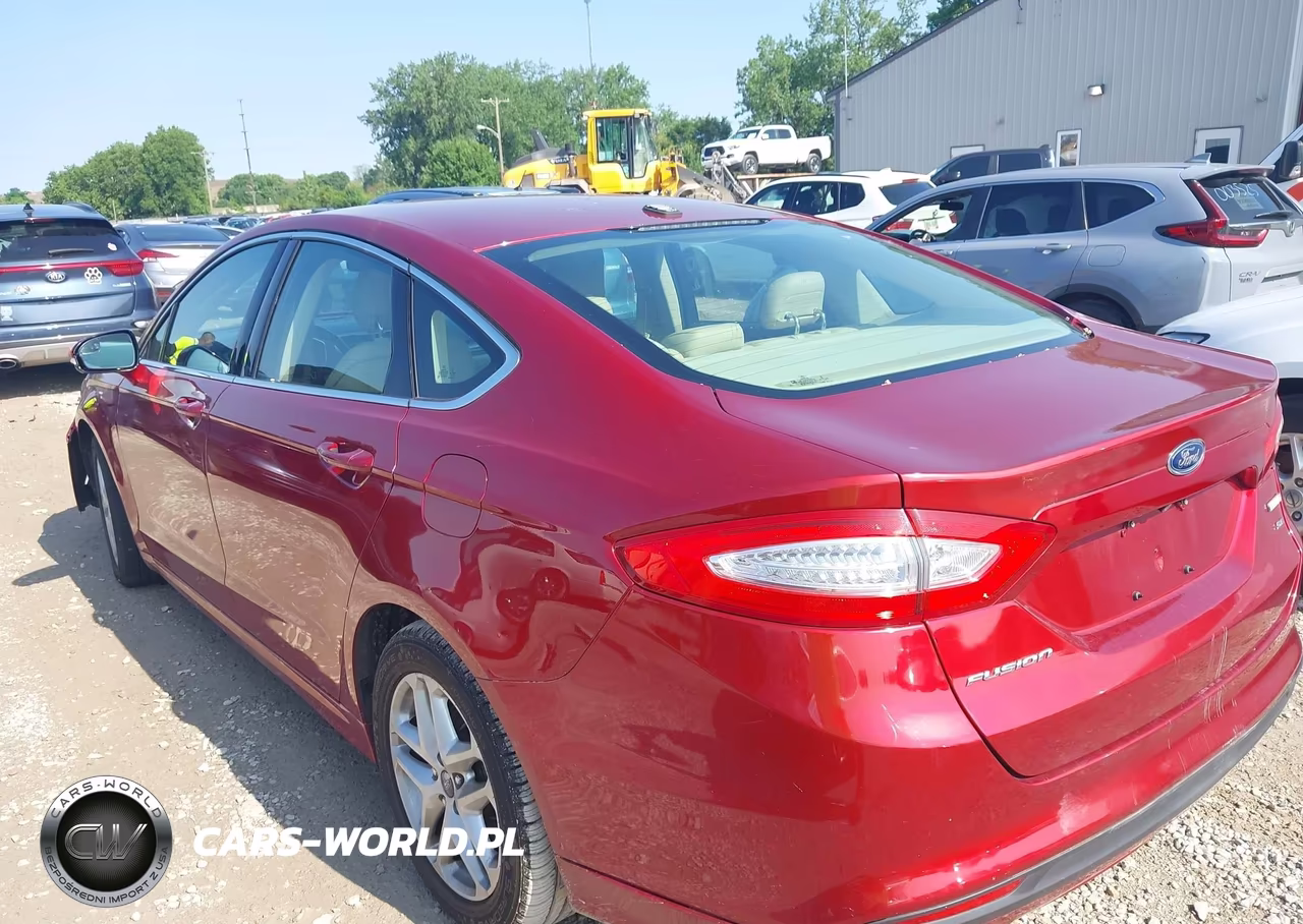 2014 Ford Fusion Se VIN:3FA6P0HDXER176015 - 3