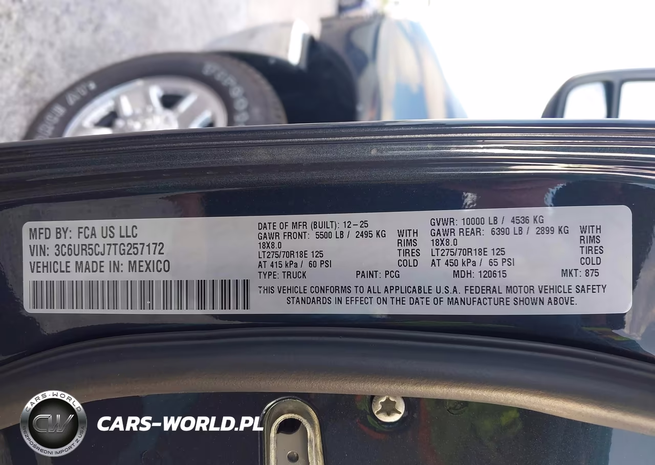2026 Ram 2500 Tradesman 4X4 6'4 Box VIN:3C6UR5CJ7TG257172 - 9