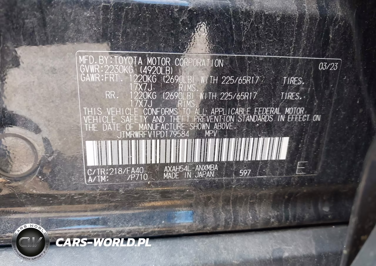 2023 Toyota Rav4 Hybrid Xle VIN:JTMRWRFV1PD179584 - 9