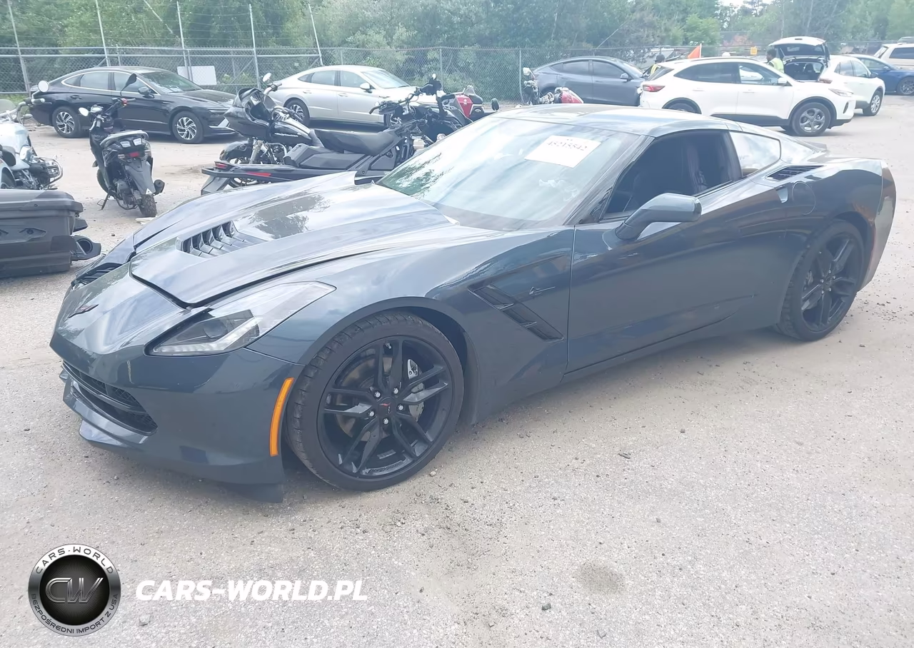 2019 Chevrolet Corvette Stingray VIN:1G1YB2D70K5119004 - 2