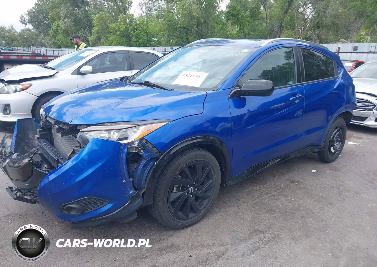 2022 Honda Hr-V Awd Sport VIN:3CZRU6H14NM753590 - 2