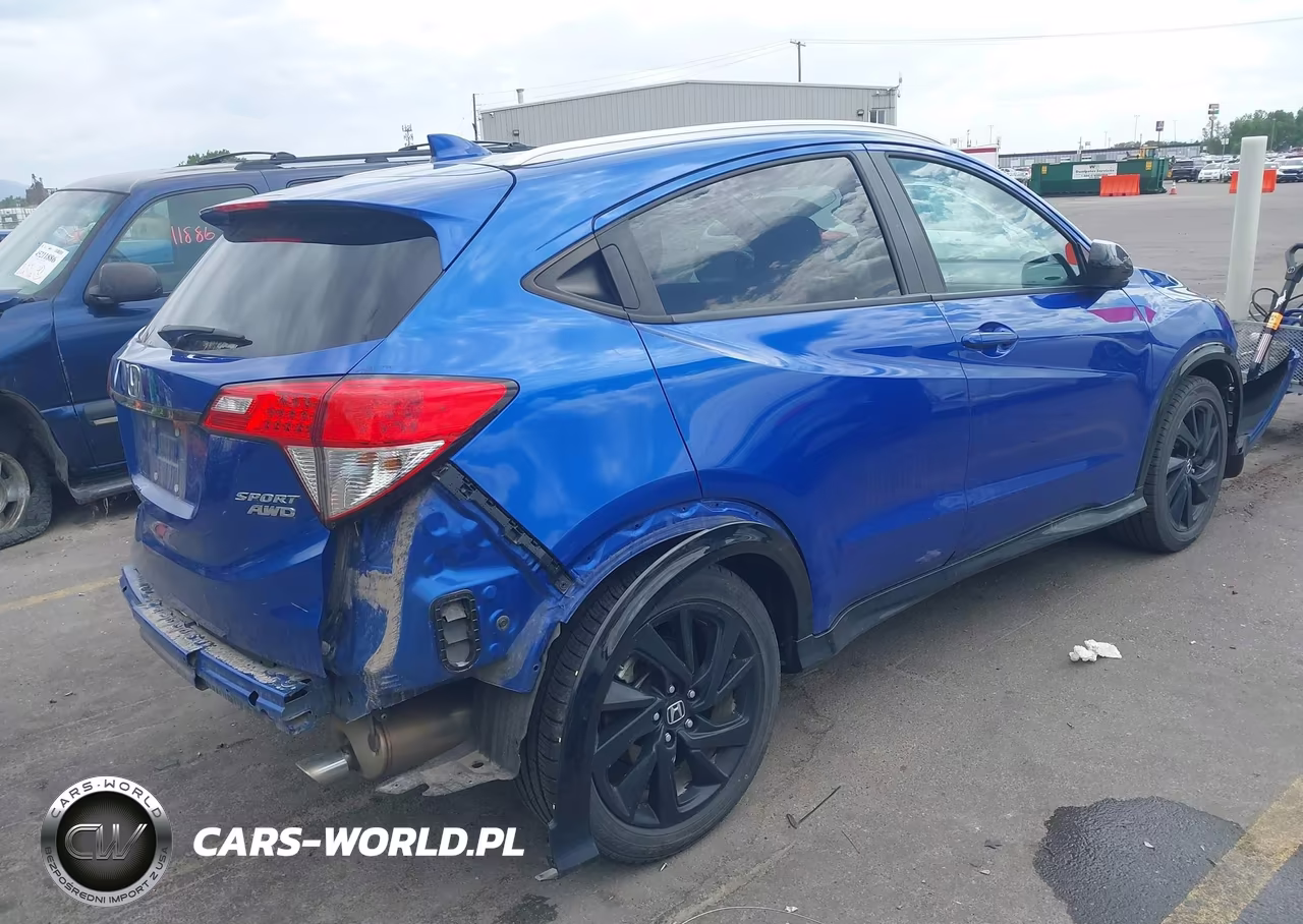 2022 Honda Hr-V Awd Sport VIN:3CZRU6H14NM753590 - 4