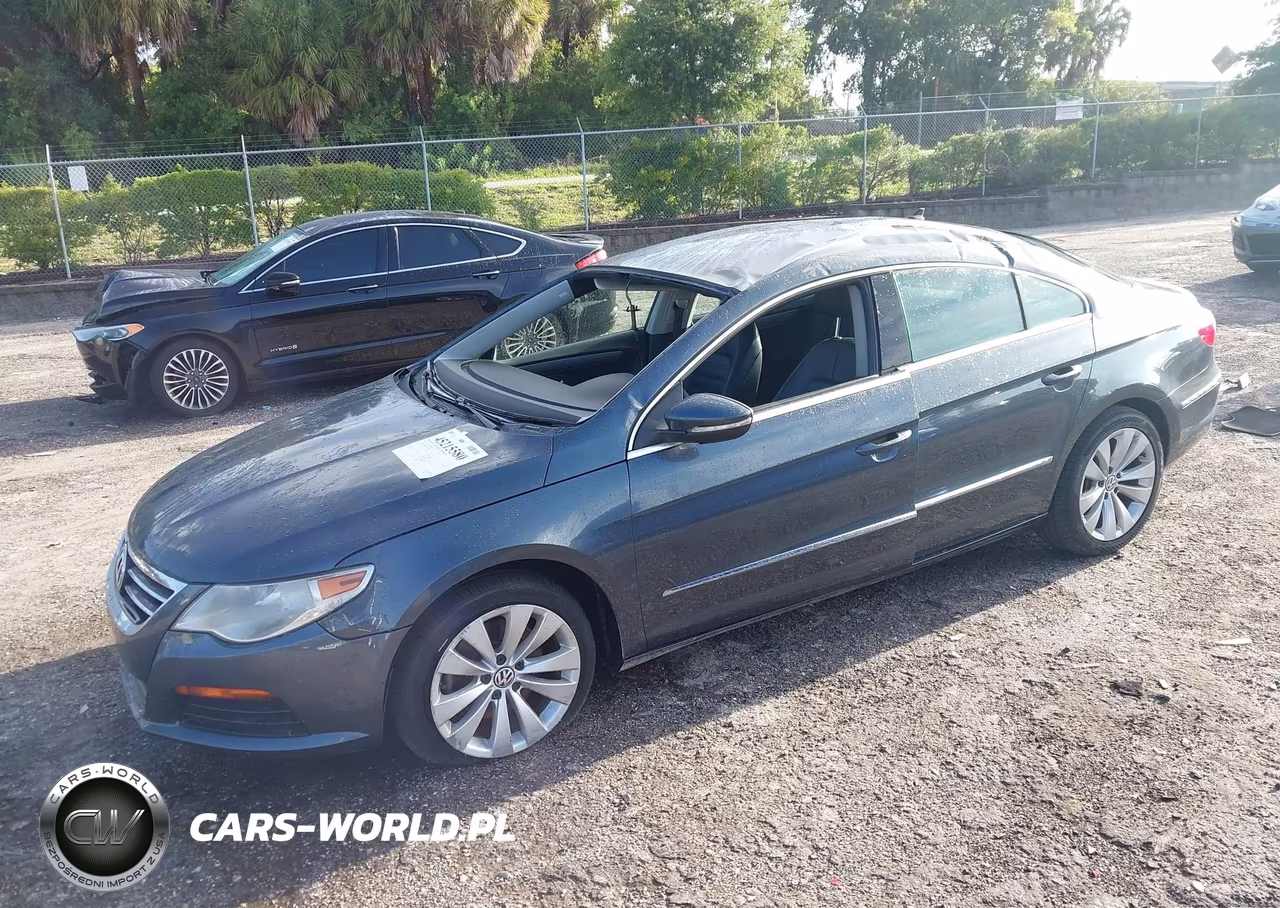 2012 Volkswagen Cc Sport VIN:WVWMN7AN1CE510001 - 2