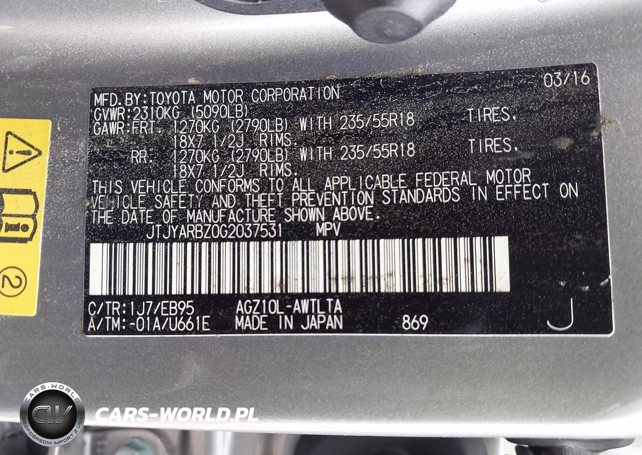 2016 Lexus Nx 200T F Sport VIN:JTJYARBZ0G2037531 - 9