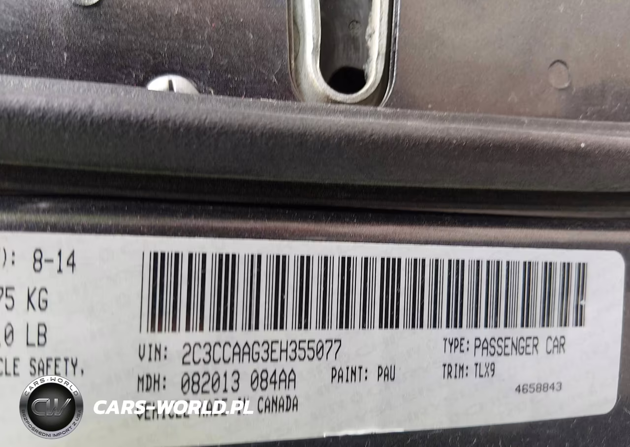 2014 Chrysler 300 VIN:2C3CCAAG3EH355077 - 9
