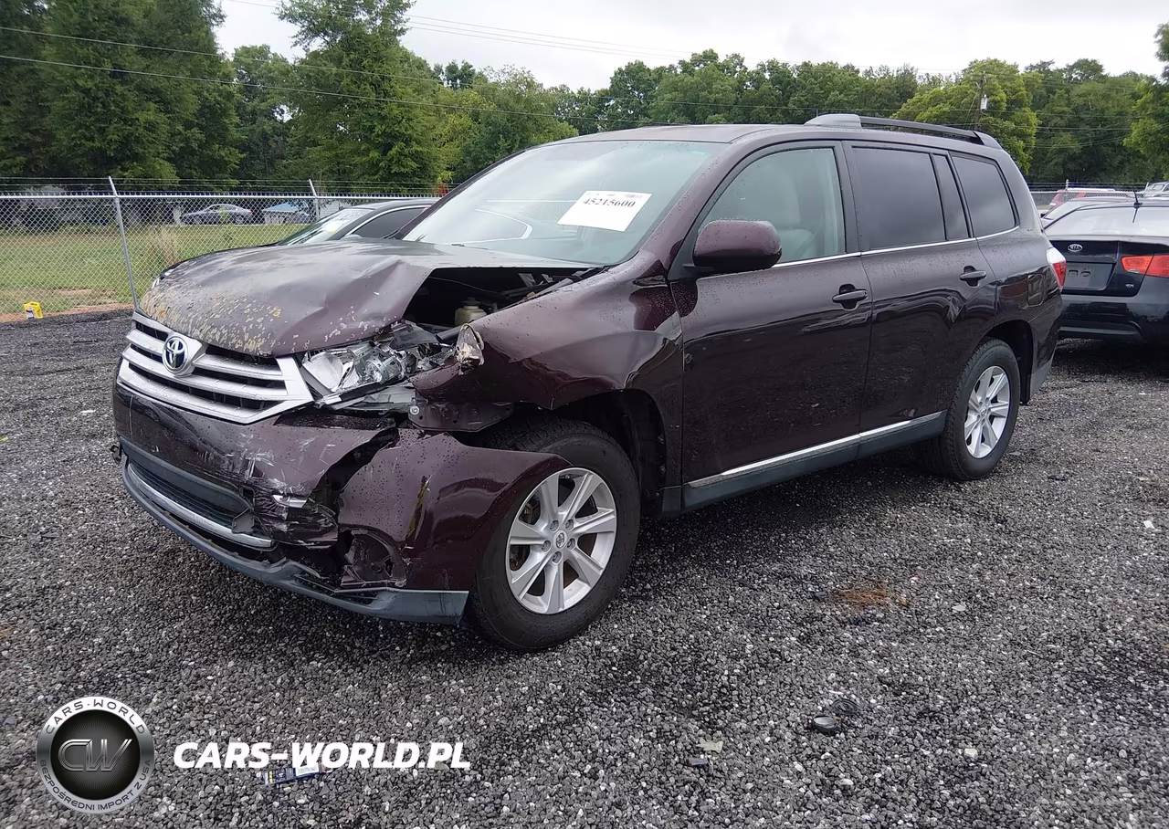 2011 Toyota Highlander Base V6 VIN:5TDZK3EHXBS035646 - 2