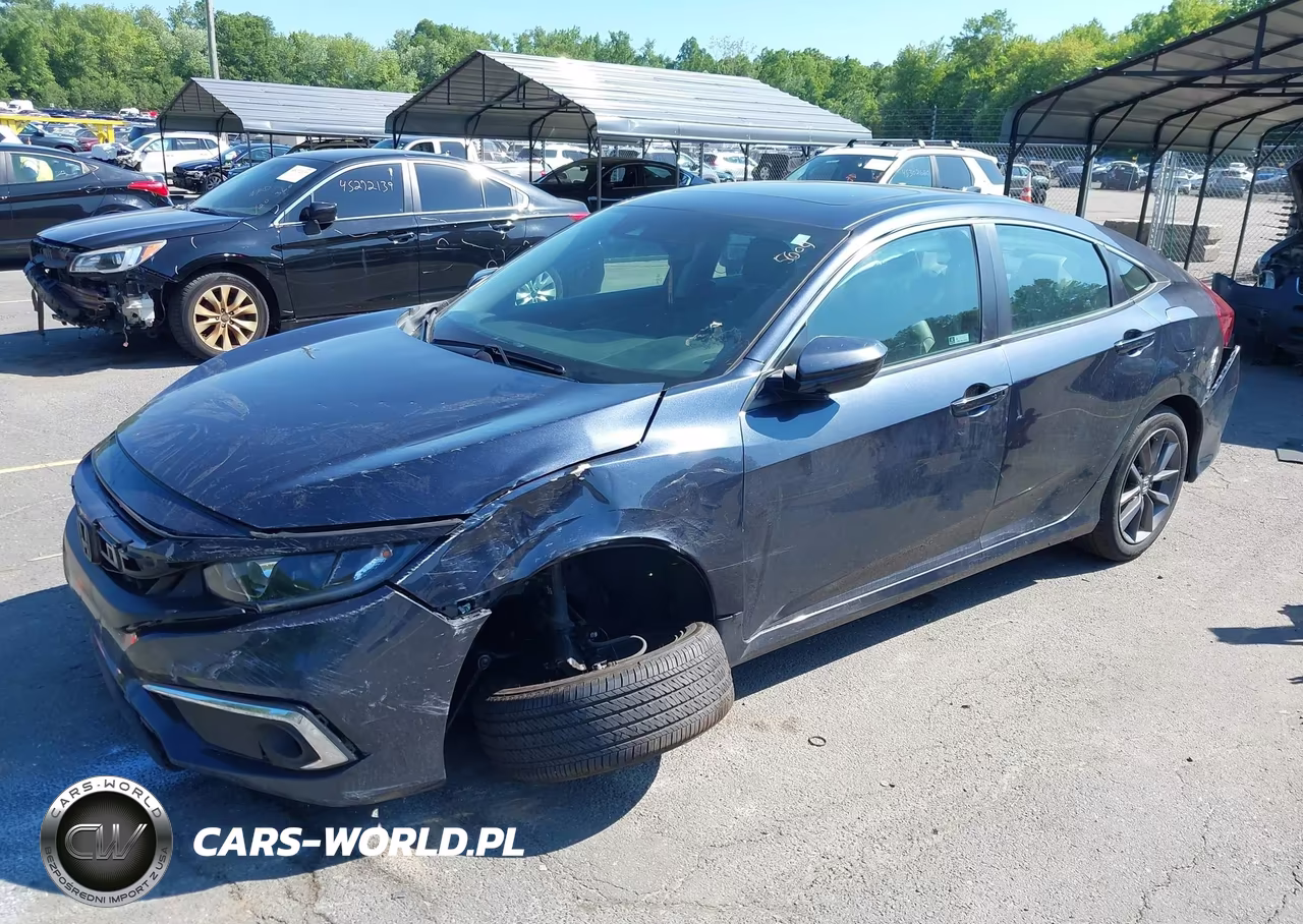 2020 Honda Civic Ex-L VIN:19XFC1F77LE209047 - 2