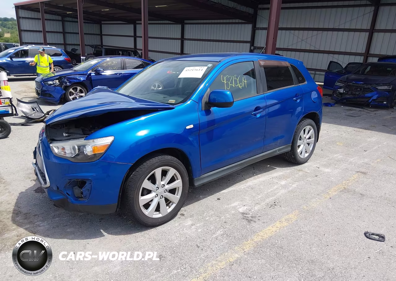 2015 Mitsubishi Outlander Sport Es VIN:4A4AR3AU7FE049925 - 2