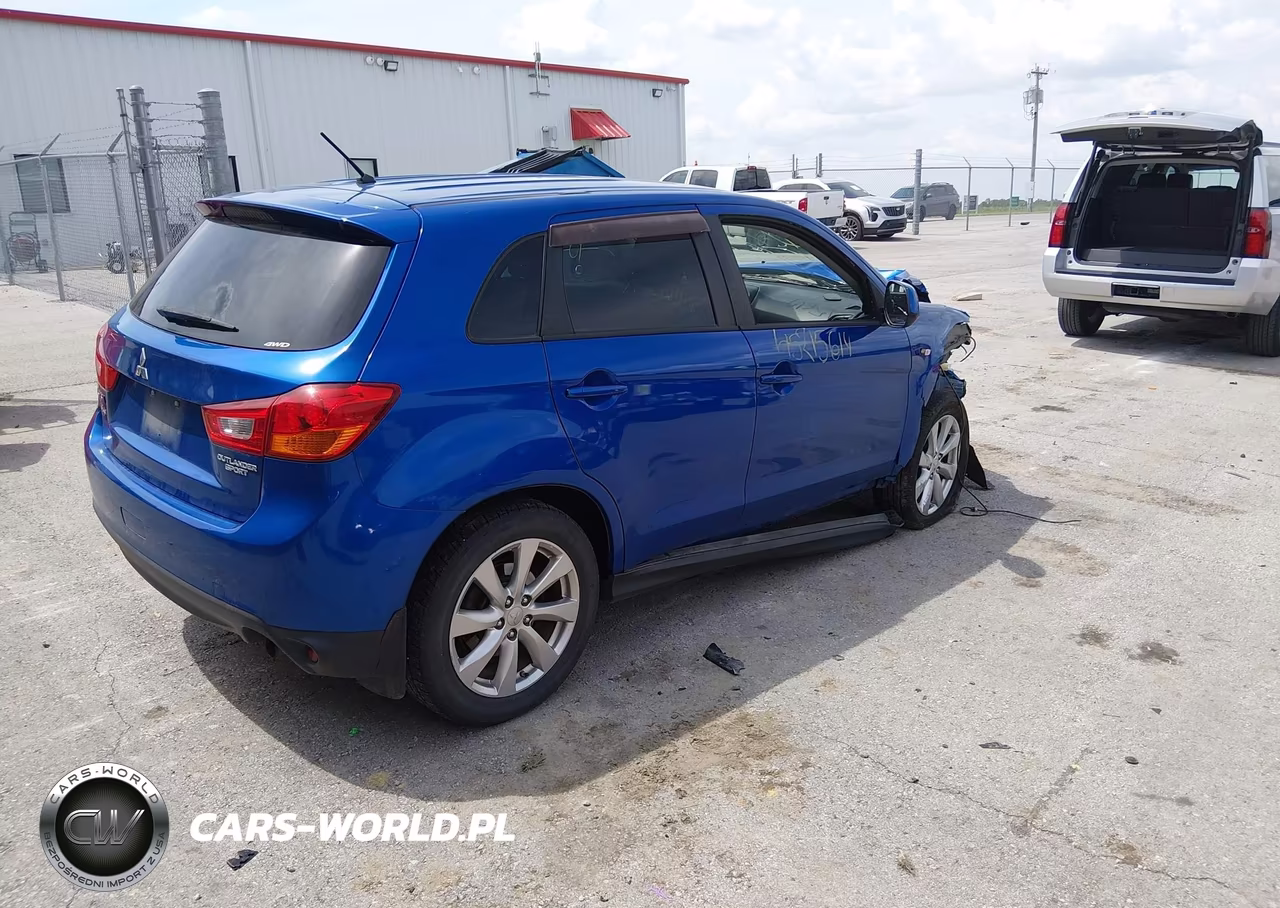 2015 Mitsubishi Outlander Sport Es VIN:4A4AR3AU7FE049925 - 4