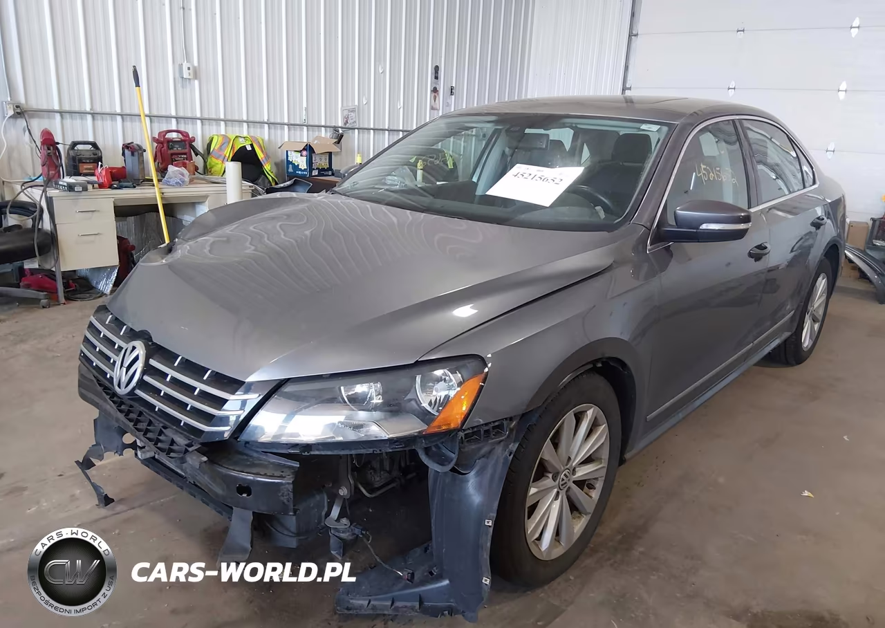 2013 Volkswagen Passat 2.5L Sel Premium VIN:1VWCH7A32DC082256 - 2