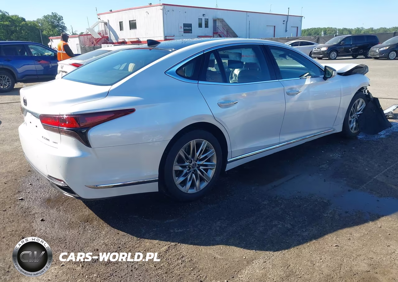 2021 Lexus Ls 500 VIN:JTHD51GF2M5008644 - 4