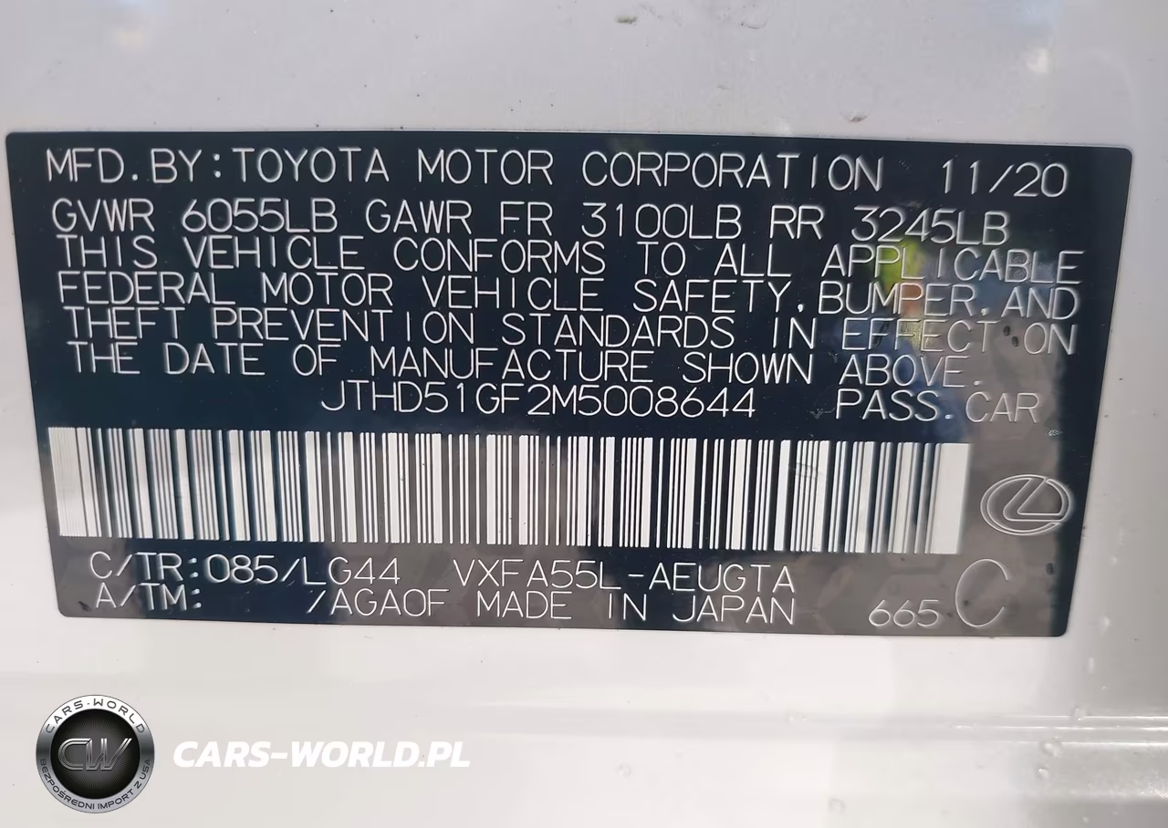 2021 Lexus Ls 500 VIN:JTHD51GF2M5008644 - 9