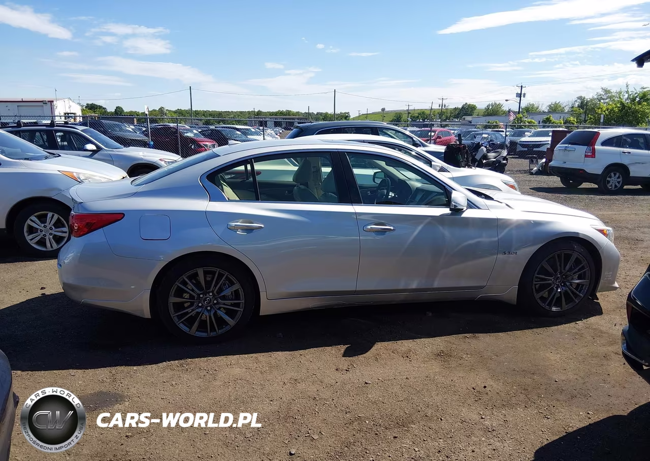 2016 Infiniti Q50 3.0T Red Sport 400 VIN:JN1FV7AR4GM450516 - 13