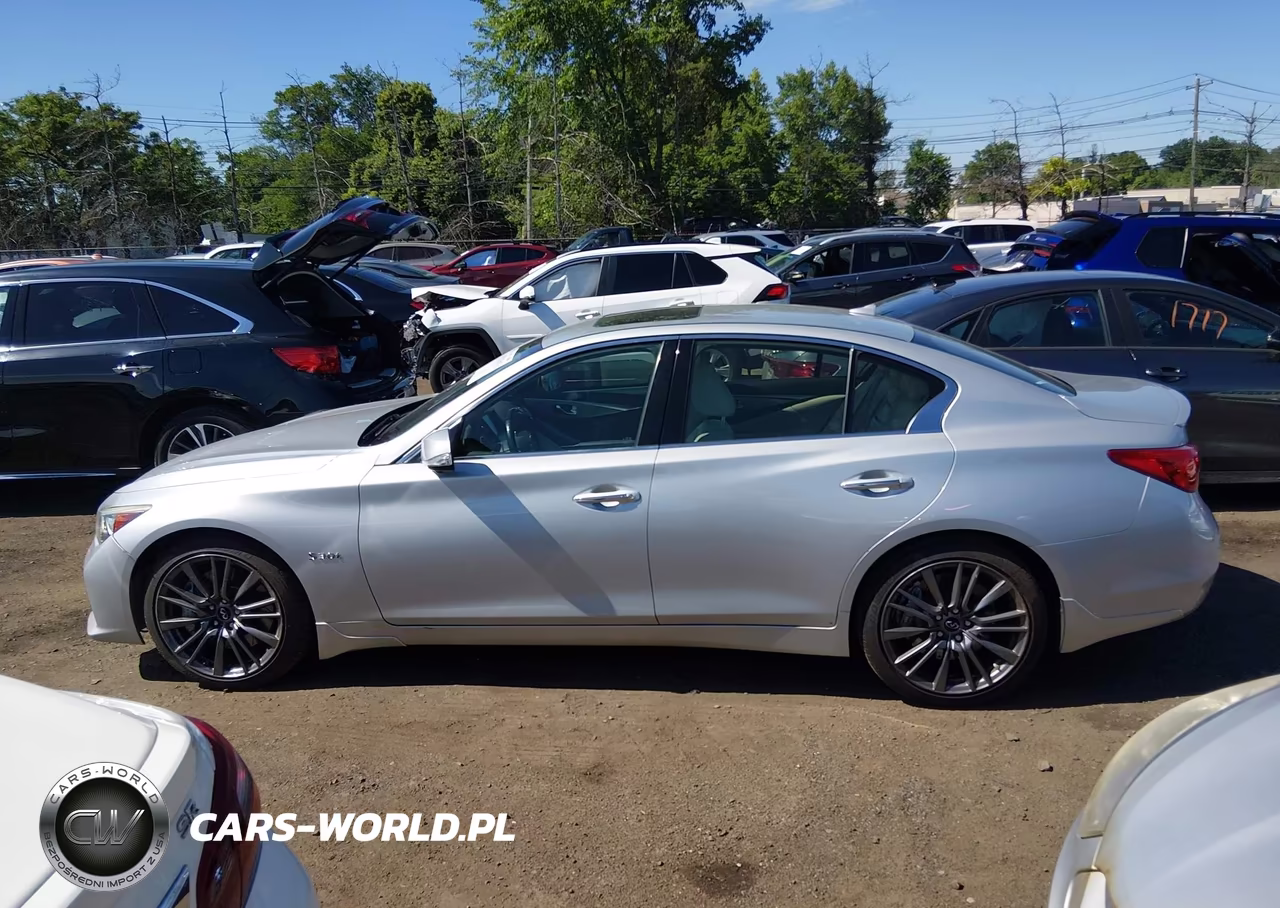 2016 Infiniti Q50 3.0T Red Sport 400 VIN:JN1FV7AR4GM450516 - 14