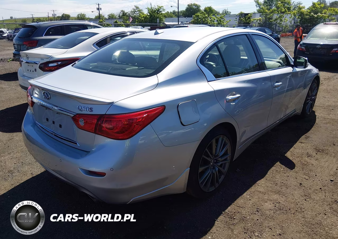 2016 Infiniti Q50 3.0T Red Sport 400 VIN:JN1FV7AR4GM450516 - 4