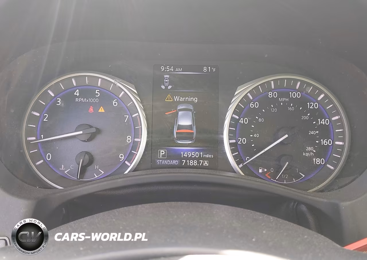 2016 Infiniti Q50 3.0T Red Sport 400 VIN:JN1FV7AR4GM450516 - 7
