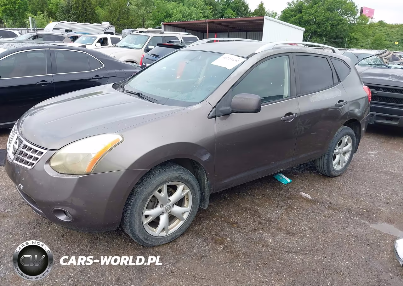 2009 Nissan Rogue Sl VIN:JN8AS58T39W047077 - 2