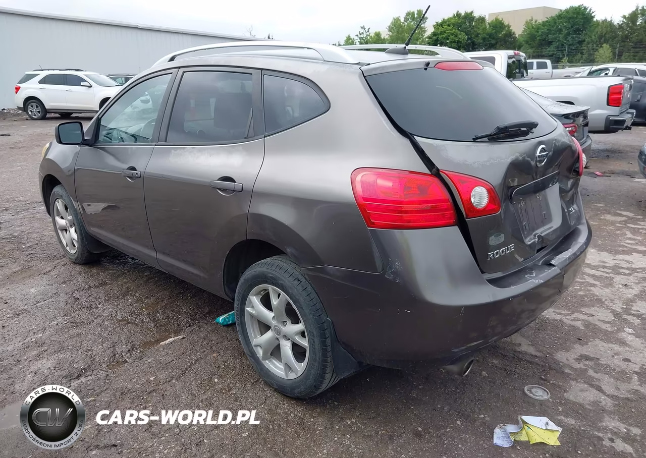 2009 Nissan Rogue Sl VIN:JN8AS58T39W047077 - 3
