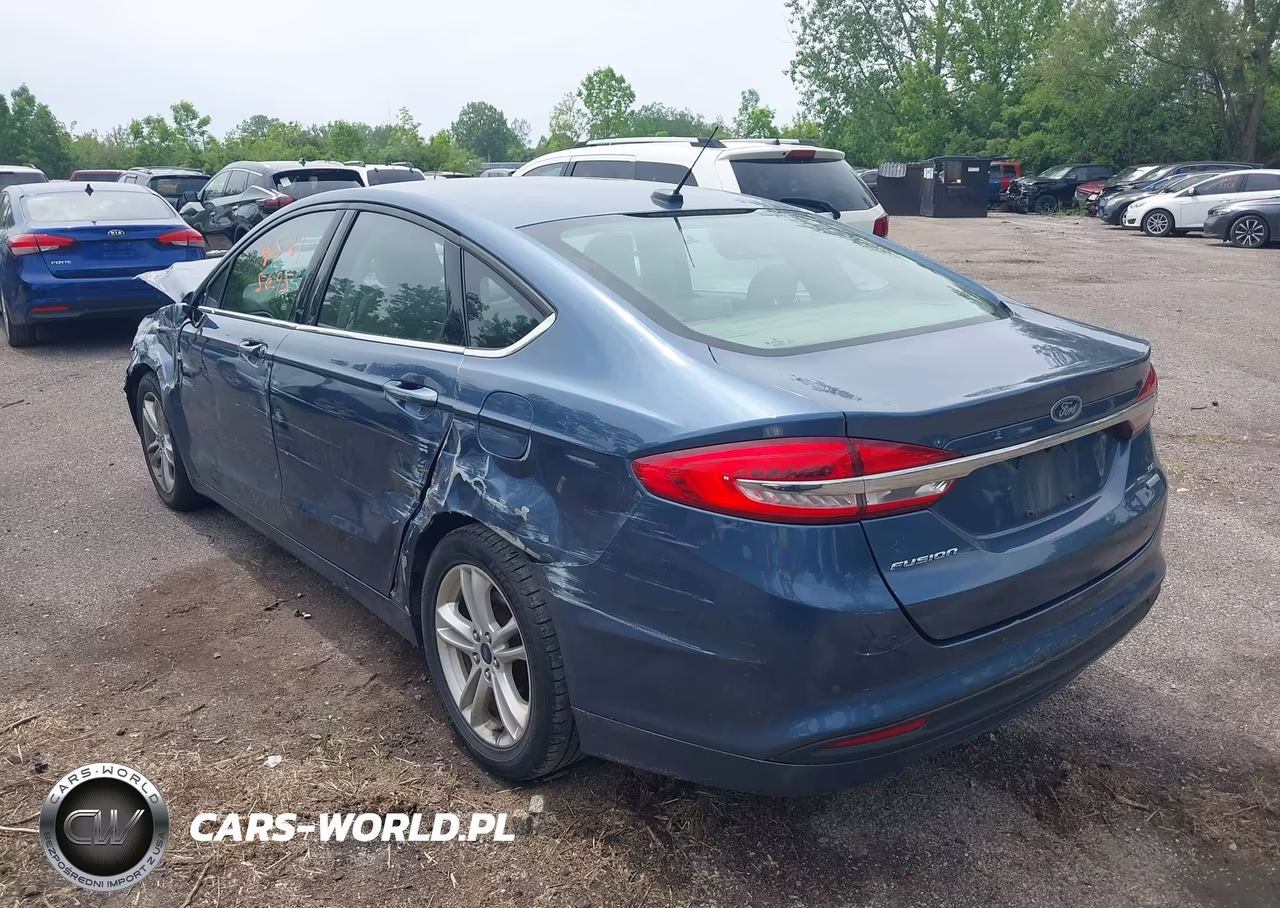 2018 Ford Fusion Se VIN:3FA6P0HD0JR192976 - 3