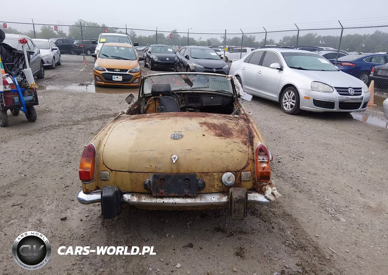 1974 Mg Midget VIN:GHN5UE344302G - 15