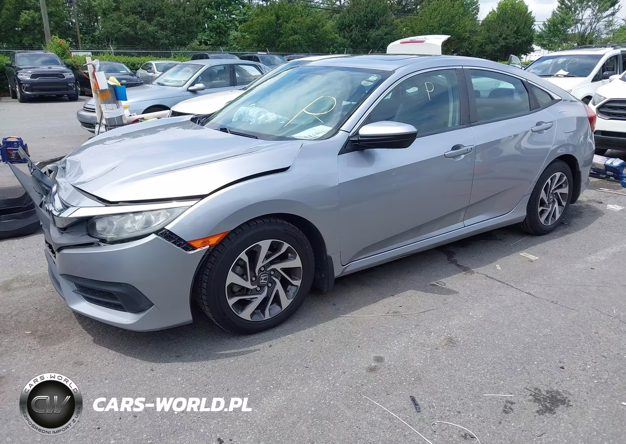 2016 Honda Civic Ex VIN:19XFC2F78GE086127 - 2