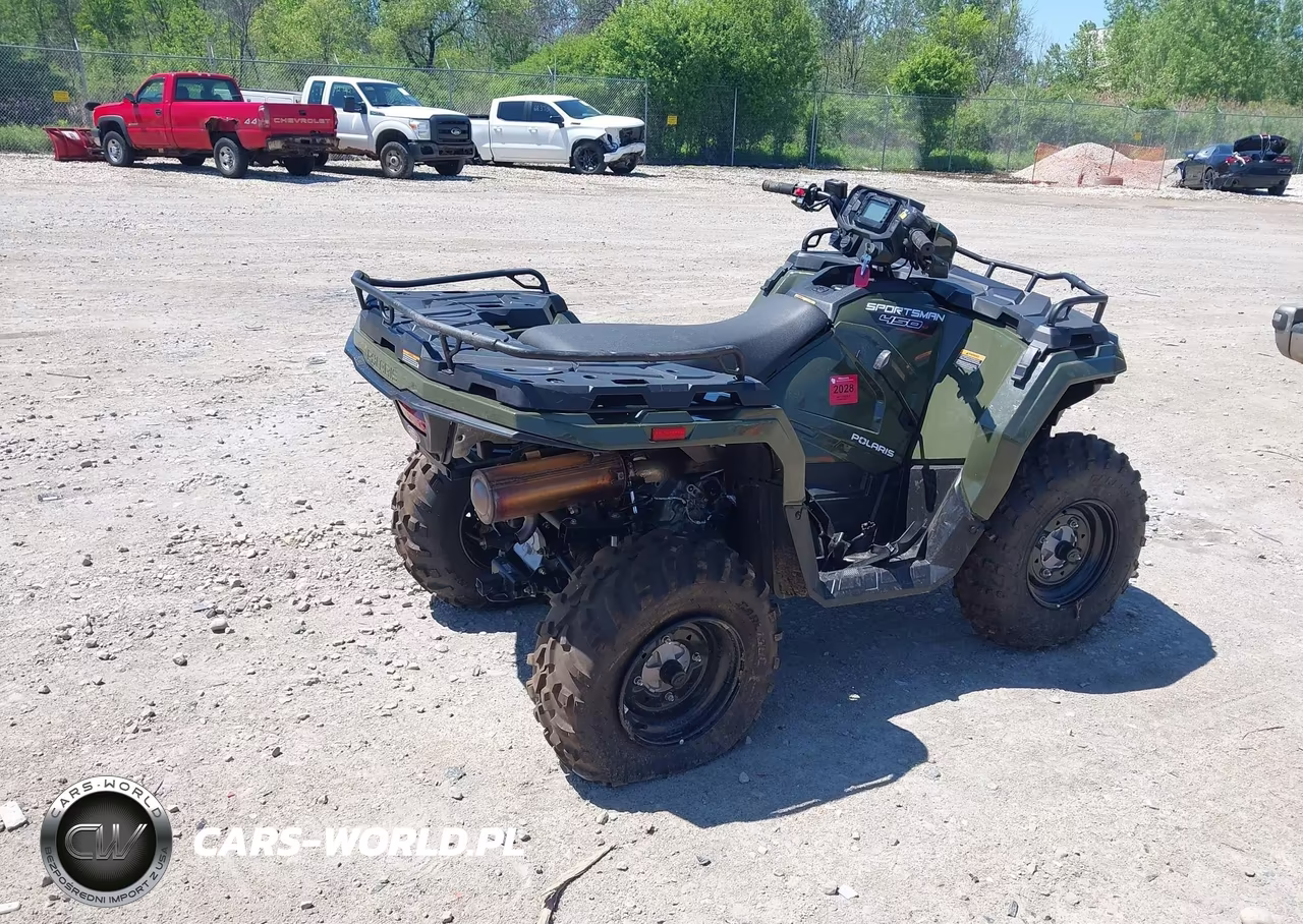 2024 Polaris Sportsman 450 Ho VIN:3NESEA505RN671081 - 4