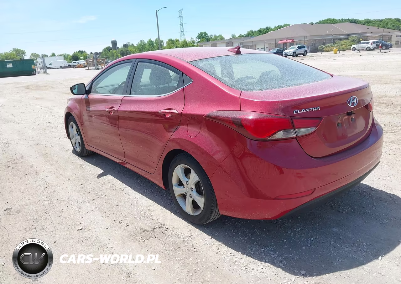 2016 Hyundai Elantra Value Edition VIN:KMHDH4AE6GU600905 - 3