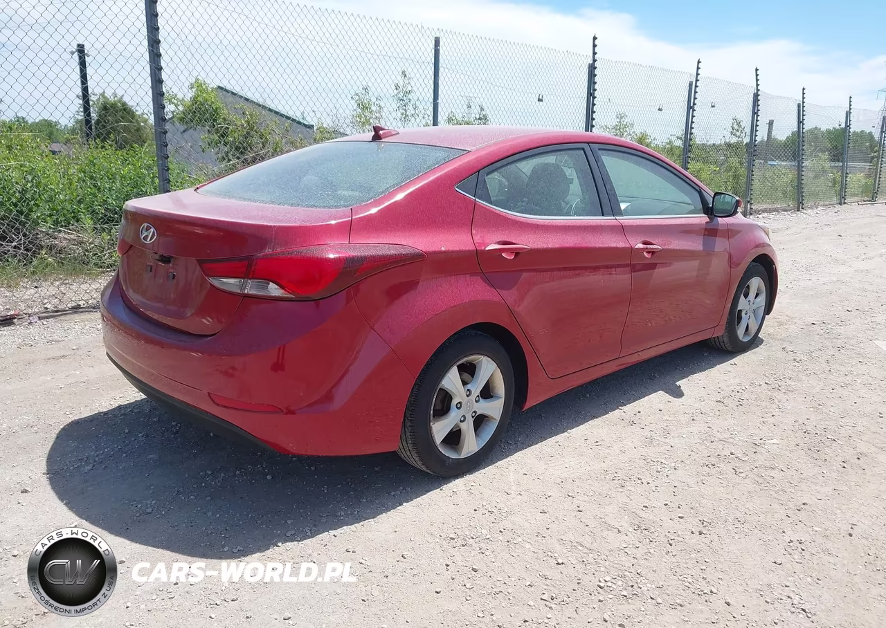 2016 Hyundai Elantra Value Edition VIN:KMHDH4AE6GU600905 - 4